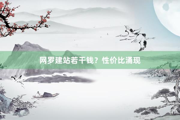 网罗建站若干钱？性价比涌现